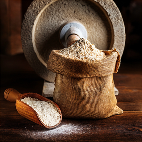 Farine de blé complète T110 BIO meule de pierre